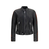 Gucci Black Buffalo Leather Bomber