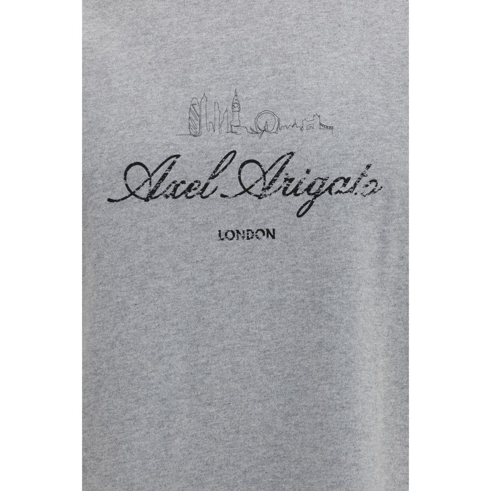 Axel Arigato Ldn Sky Gray Cotton T-Shirt for Men