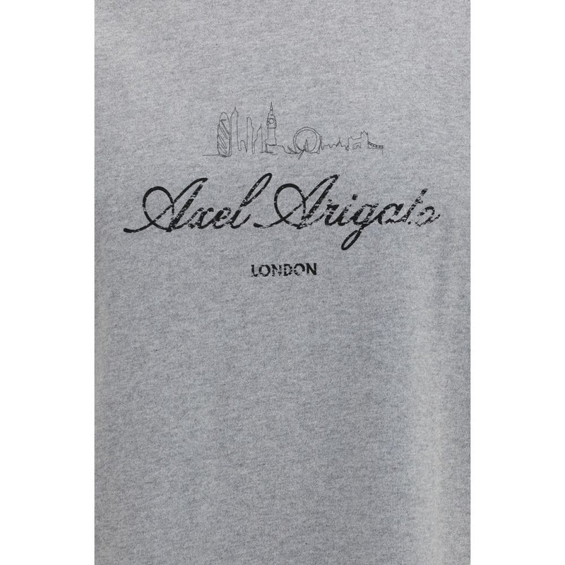 Axel Arigato Ldn Sky Gray Cotton T-Shirt for Men