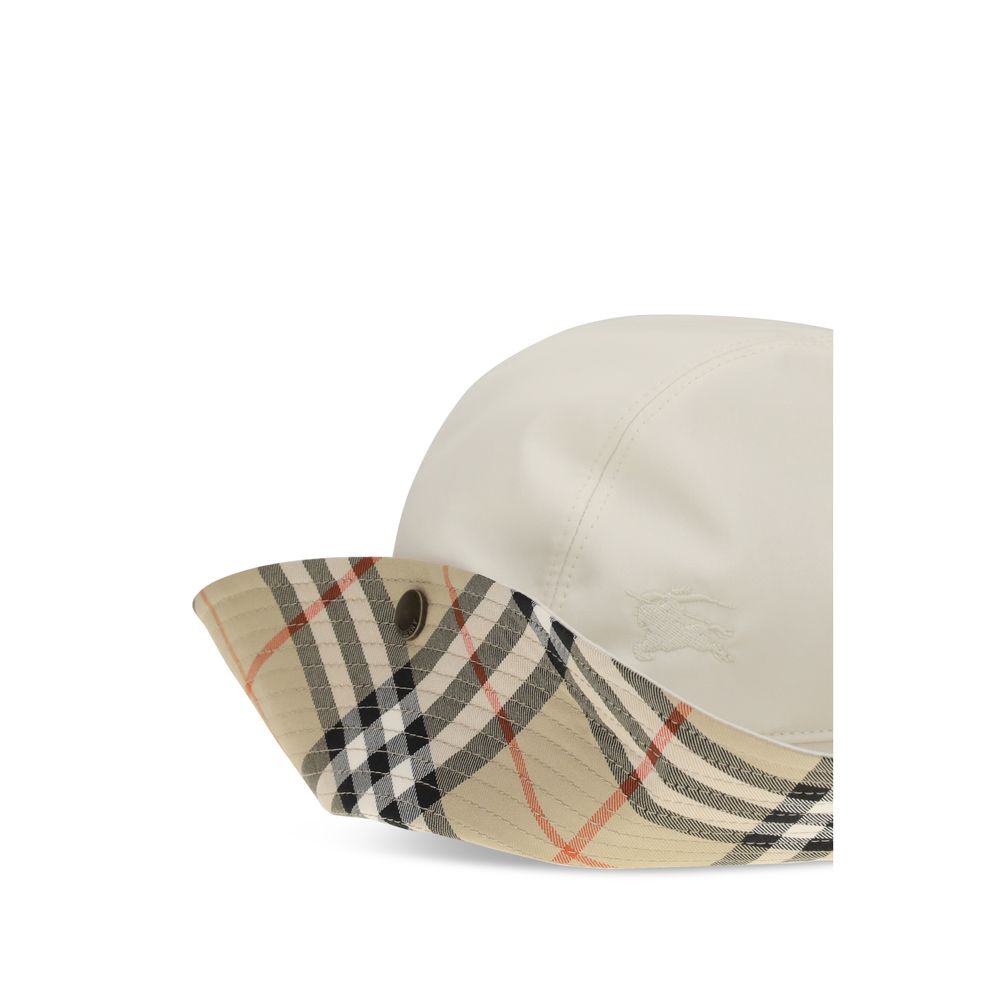 Bob en coton blanc Burberry