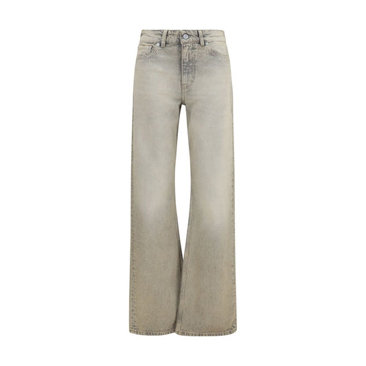 Jean droit gris en coton Our Legacy
