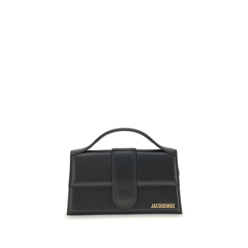 Jacquemus Black Calf Leather Bos Taurus Handbag - Elegant Versatility