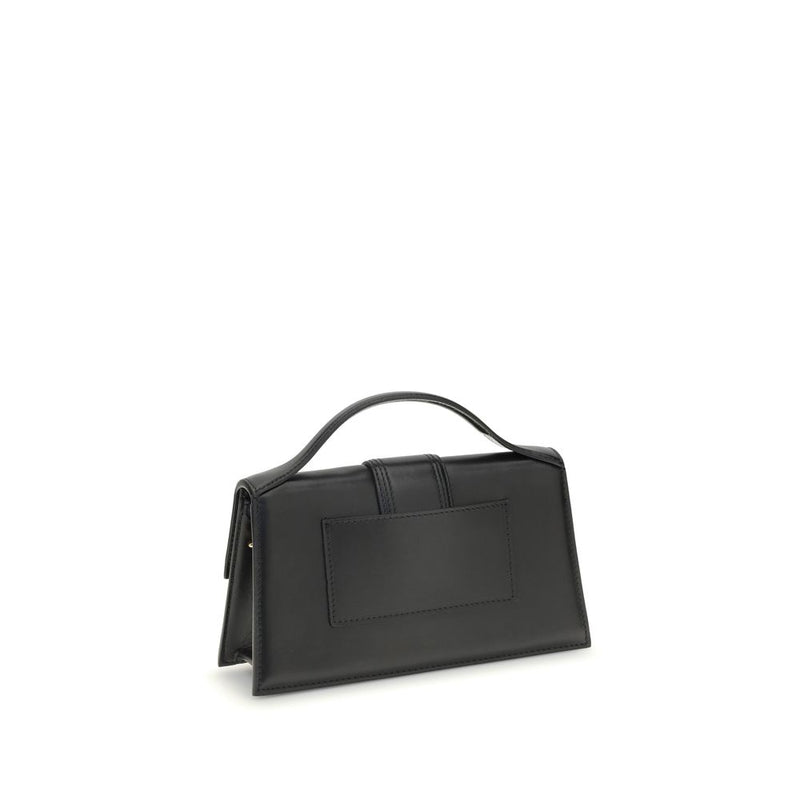 Jacquemus Black Calf Leather Bos Taurus Handbag - Elegant Versatility