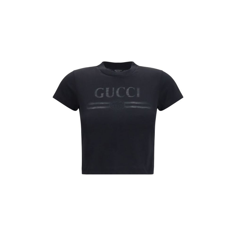 T-shirt Gucci en coton noir