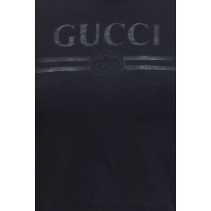T-shirt Gucci en coton noir
