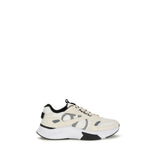 Valentino Garavani White Fabric Low Top Sneakers