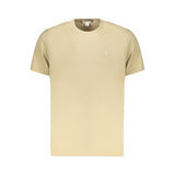 Calvin Klein Beige Cotton Men's T-Shirt