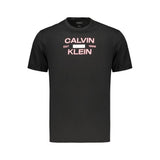 Calvin Klein Black Cotton Men's T-Shirt - Stylish & Comfortable