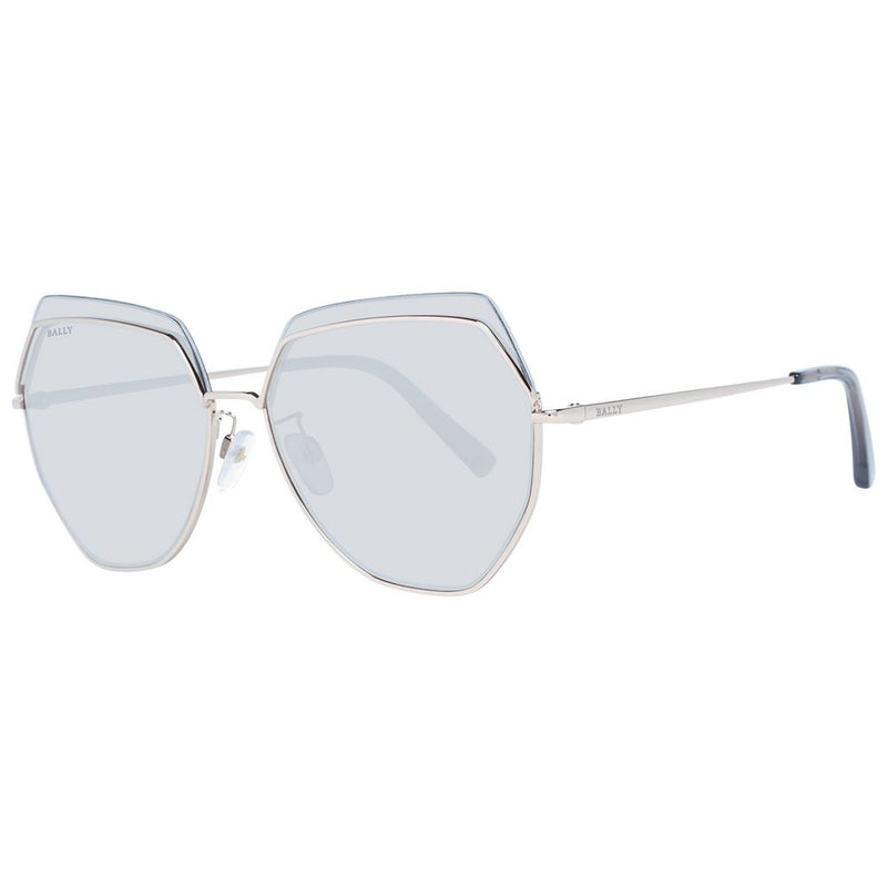 Bally Rose Gold Metal Sunglasses for Women