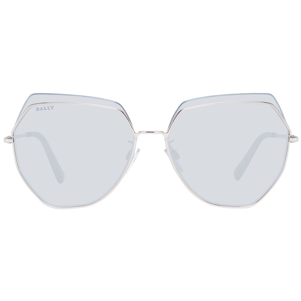 Bally Rose Gold Metal Sunglasses for Women