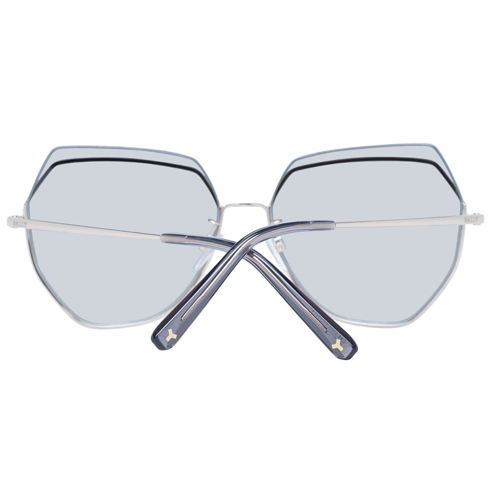 Bally Rose Gold Metal Sunglasses for Women