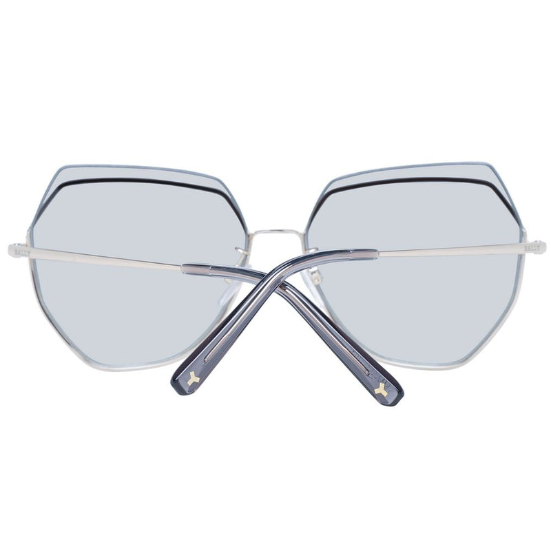 Bally Rose Gold Metal Sunglasses for Women