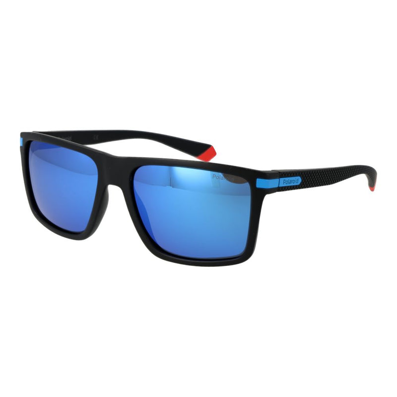 Lunettes de soleil Polaroid noires en polycarbonate