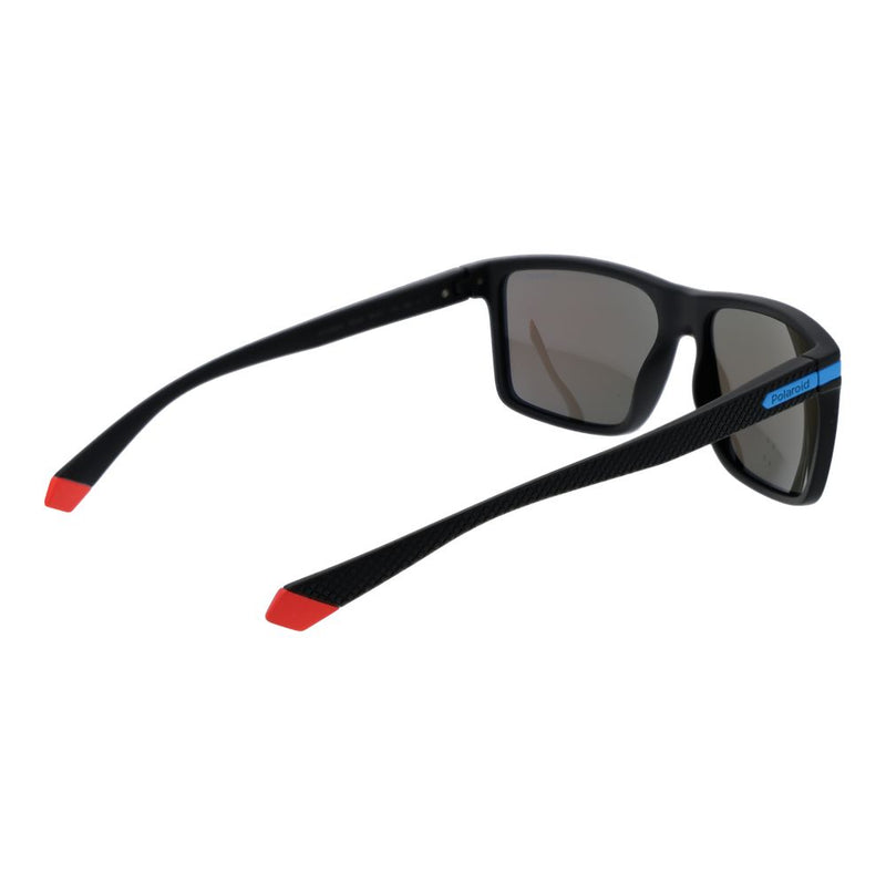 Lunettes de soleil Polaroid noires en polycarbonate