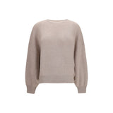 Lisa Yang Beige Cashmere Sweater