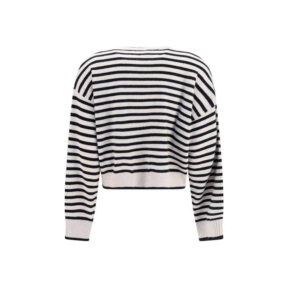 Cardigan en cachemire multicolore Lisa Yang
