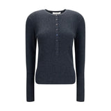 Lisa Yang Gray Cotton Sweatshirt
