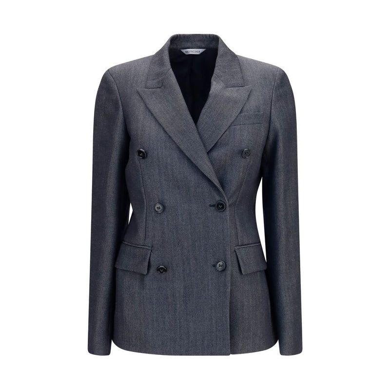 Balenciaga Blazer en Laine Grise Aries