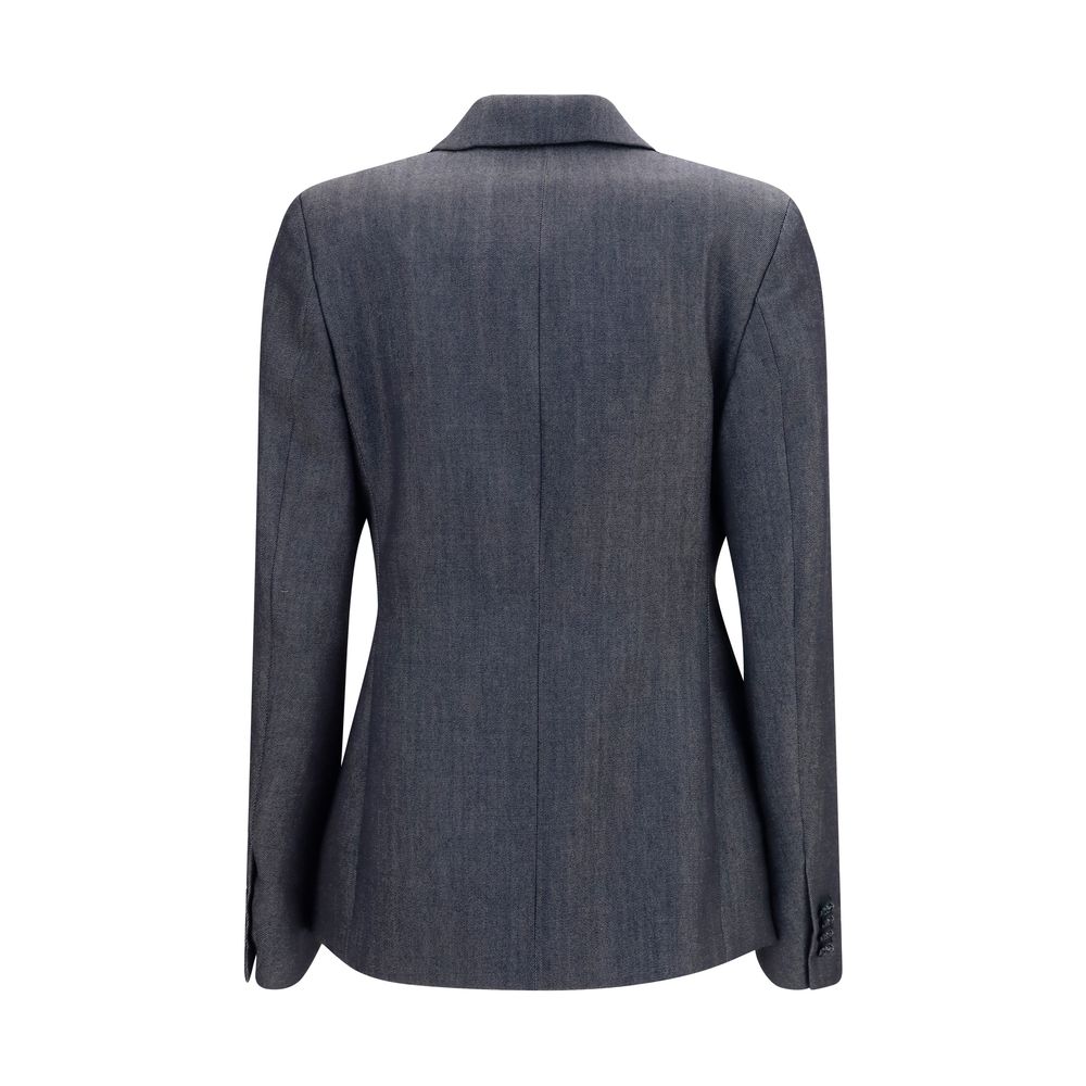 Balenciaga Blazer en Laine Grise Aries
