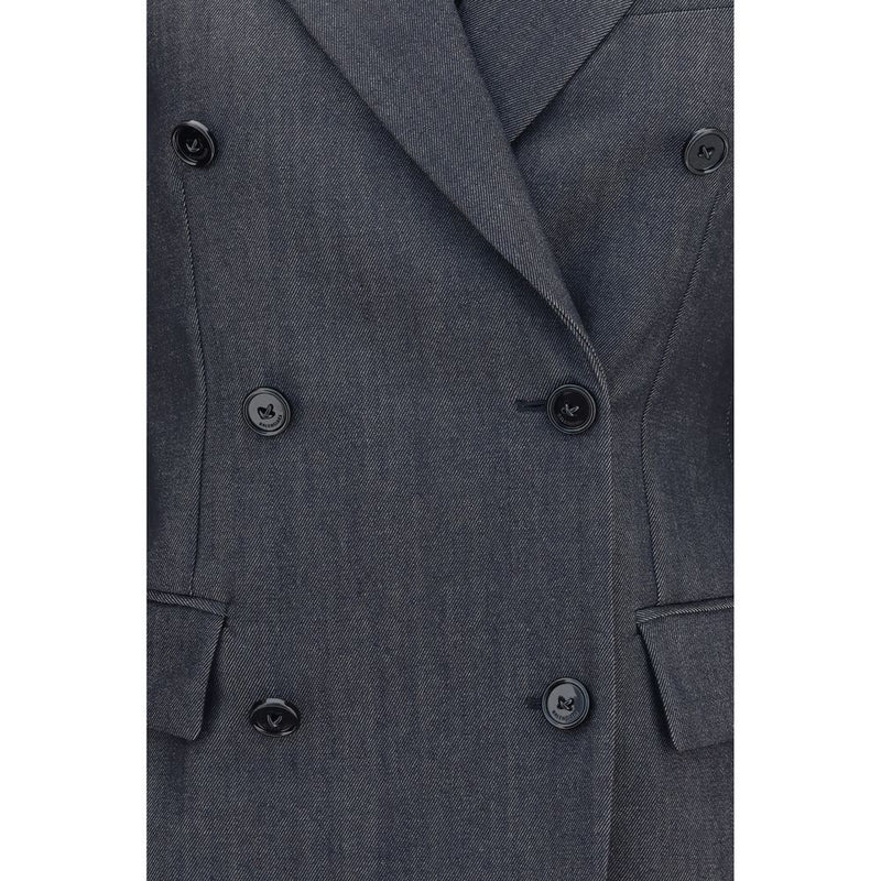Balenciaga Blazer en Laine Grise Aries