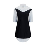 Robe Décontractée Balenciaga Oves Aries en Laine Noire