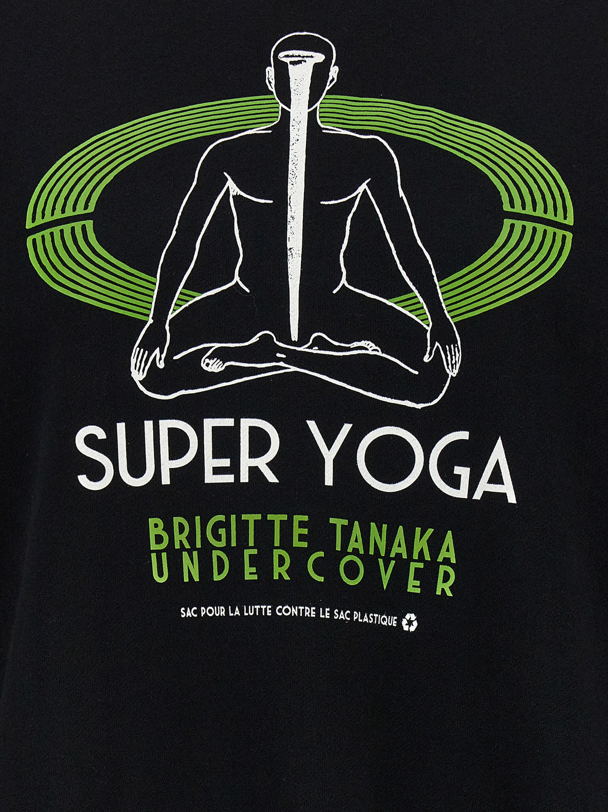Undercover Black Cotton Sweatshirt