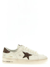 Baskets basses Golden Goose en cuir blanc