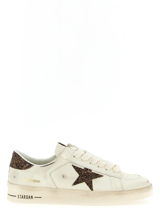 Baskets basses Golden Goose en cuir blanc
