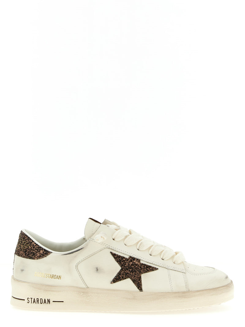 Baskets basses Golden Goose en cuir blanc