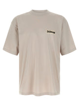 T-shirt Balenciaga en coton gris