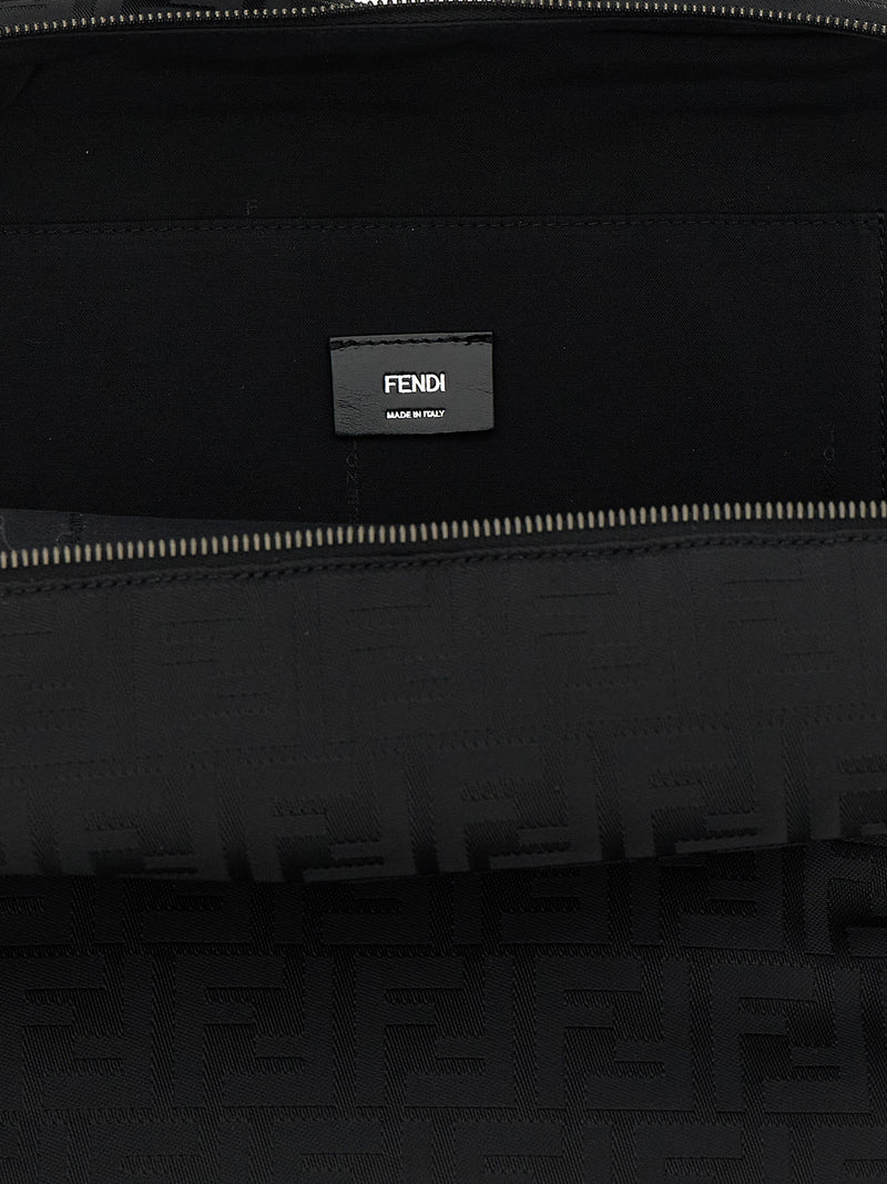 Fendi Black Polyamide Backpack