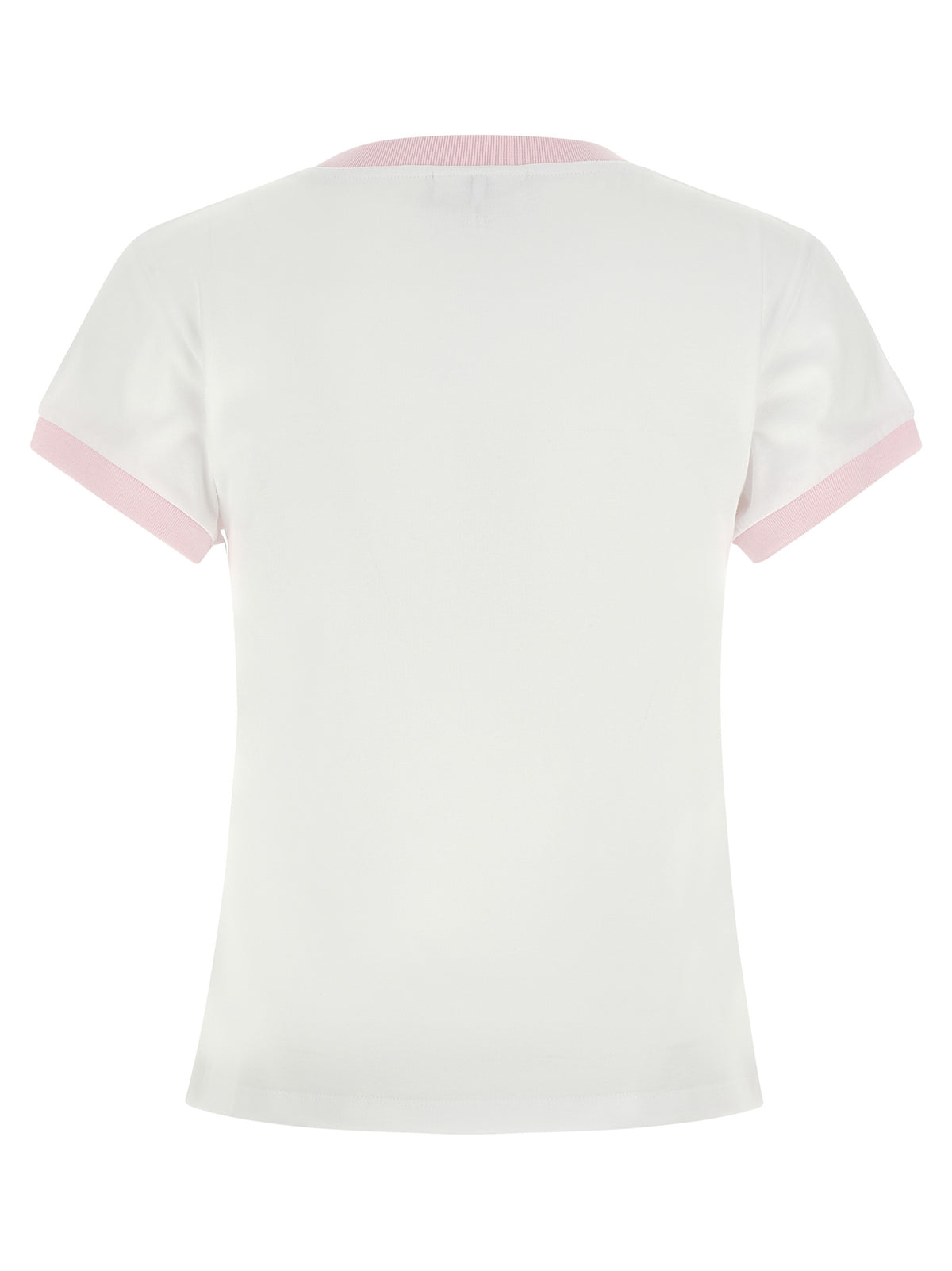 T-shirt Ganni en coton biologique blanc