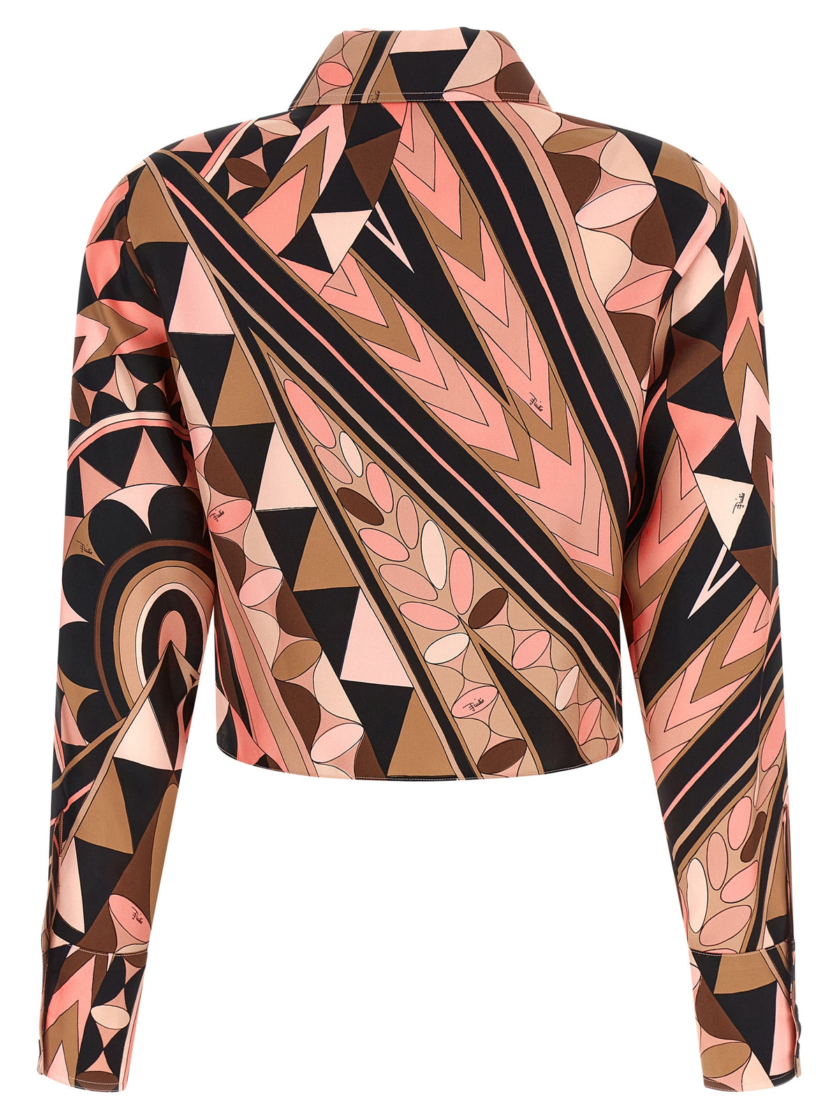 Emilio Pucci Manuba Multicolor Silk Blouse