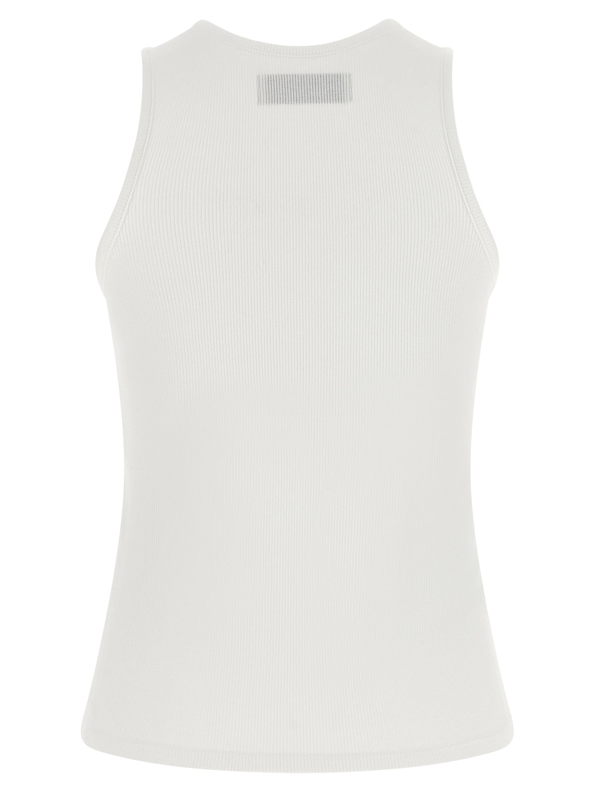 Vivienne Westwood White Cotton Sleeveless T-Shirt