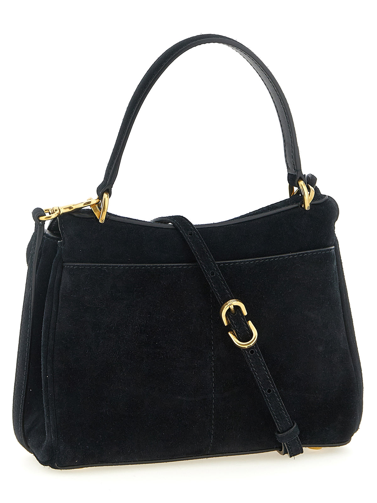 Sac à main Balenciaga en cuir de veau noir