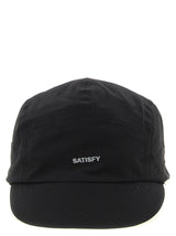 SATISFY Black Polyamide Cap (Baseball Hat)