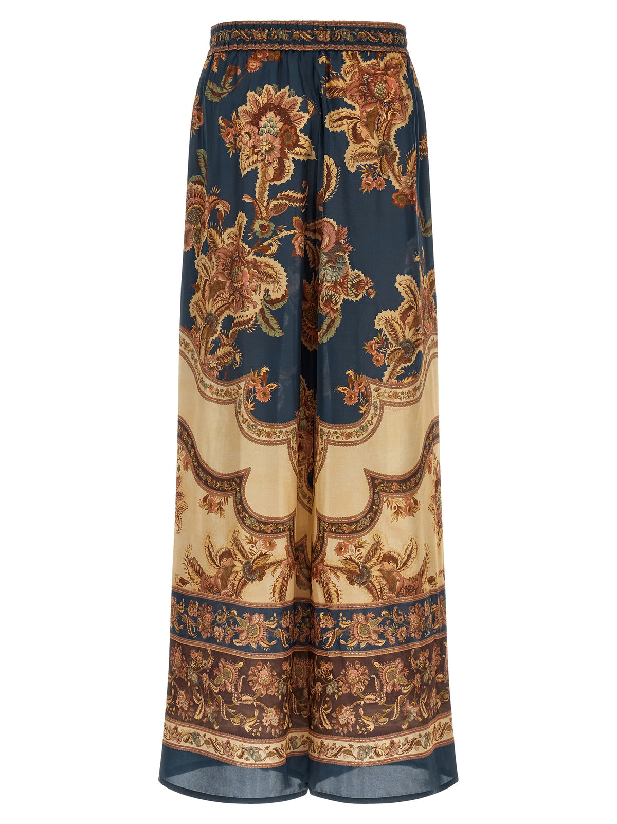 Zimmermann Multicolor Silk Casual Pants