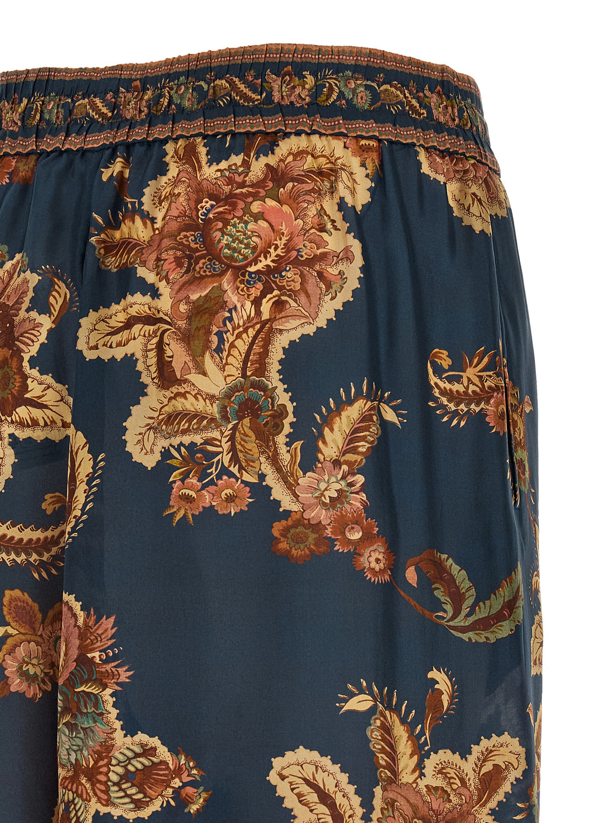Zimmermann Multicolor Silk Casual Pants