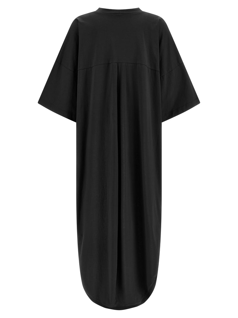 DI.LA3 PARI' Black Cotton Casual Dress
