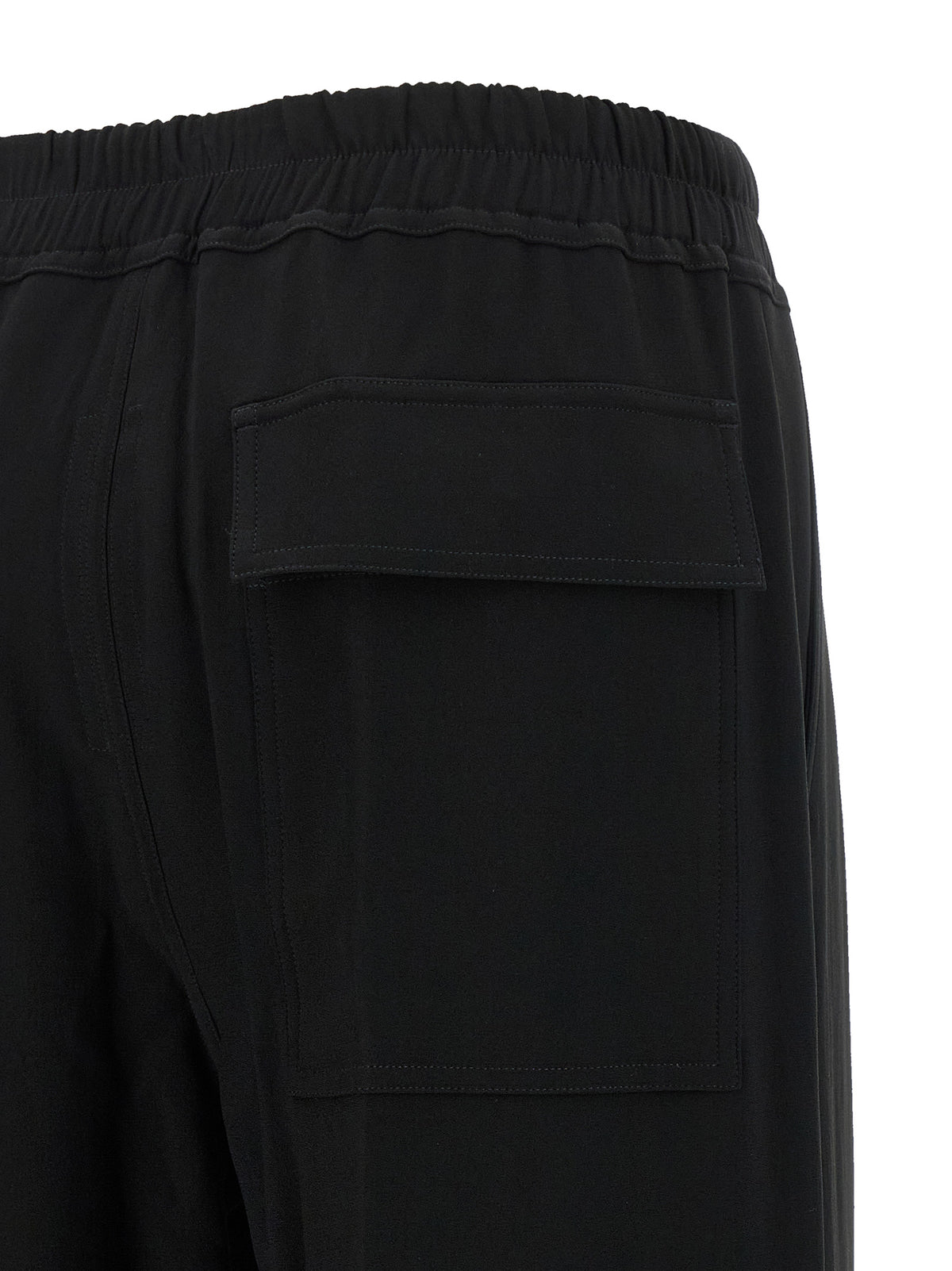 Pantalon décontracté Rick Owens en viscose noire