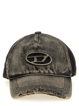 Casquette en coton noir Diesel (Baseball)