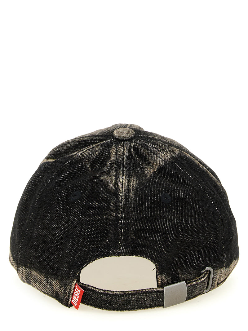 Casquette en coton noir Diesel (Baseball)
