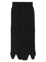 Chaussettes Maison Margiela en laine noire