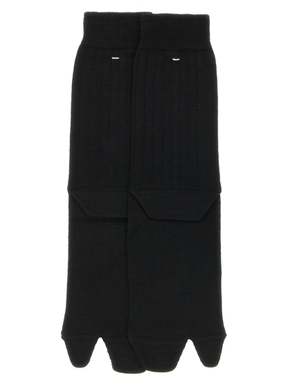 Maison Margiela Black Wool Socks