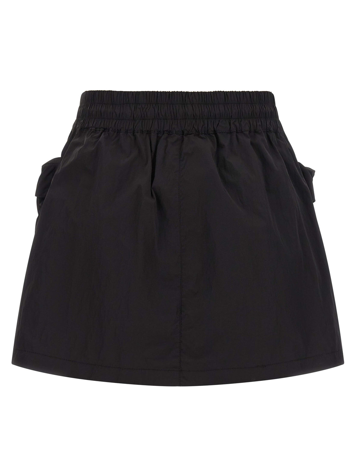 Jupe longue Diesel noire en polyamide