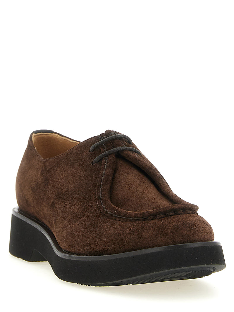 Chaussures Oxford et derbies en cuir de veau marron de chez Church's