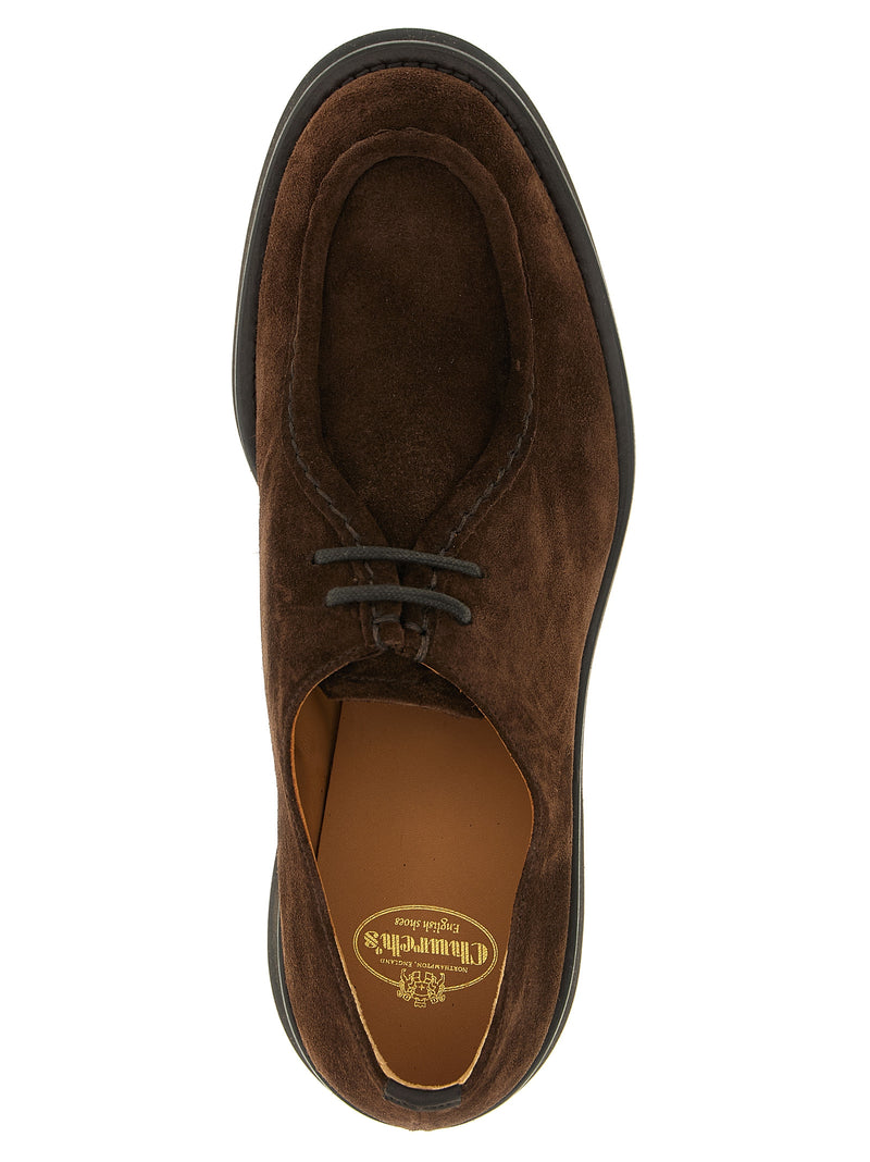Chaussures Oxford et derbies en cuir de veau marron de chez Church's