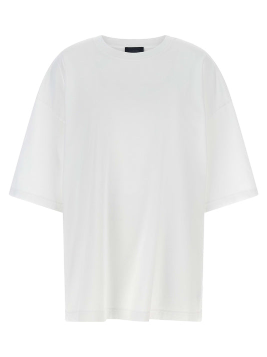 Haikure White Cotton T-Shirt