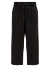 Y-3 Pantalon de jogging noir en polyester recyclé