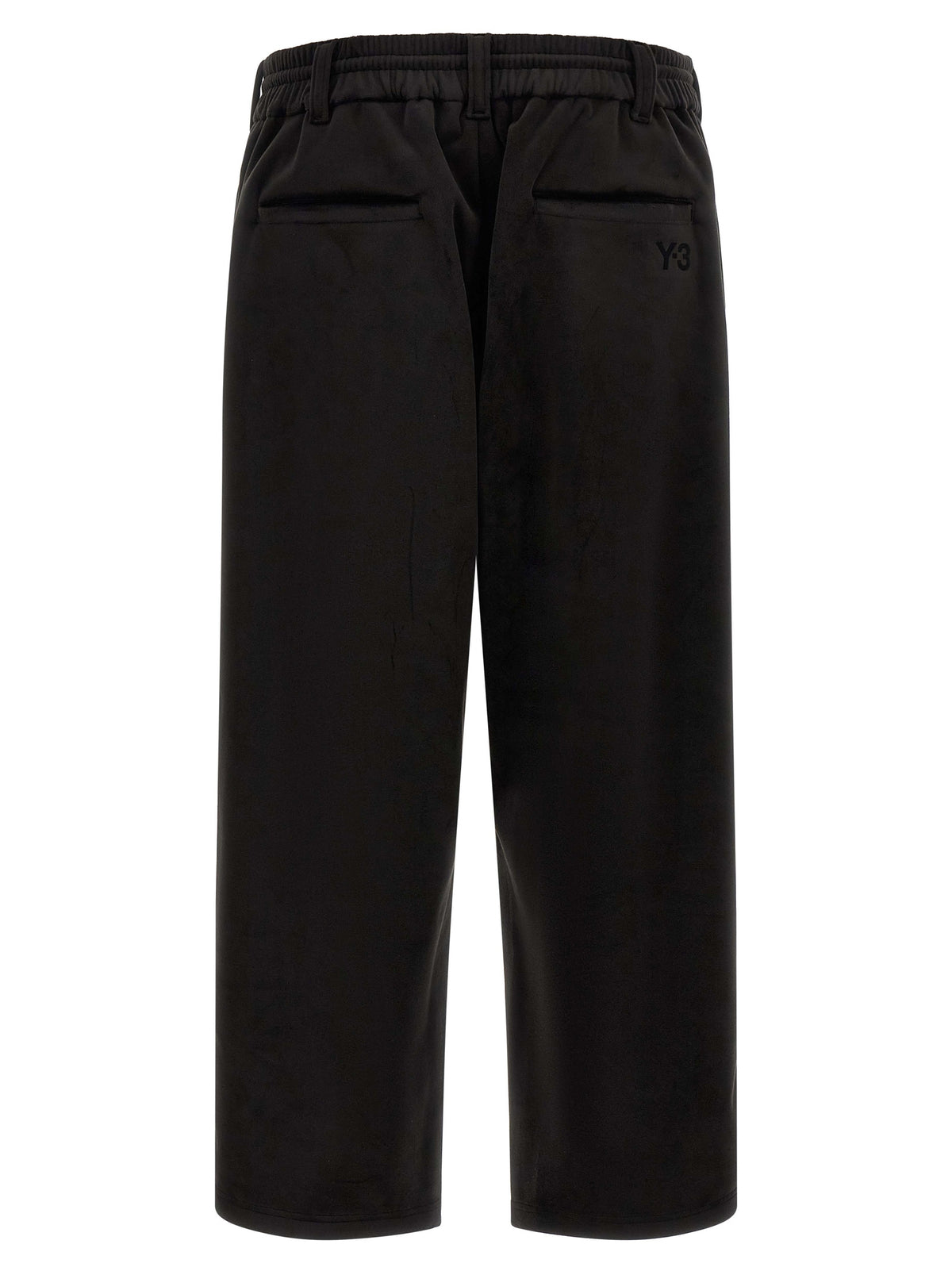 Y-3 Pantalon de jogging noir en polyester recyclé
